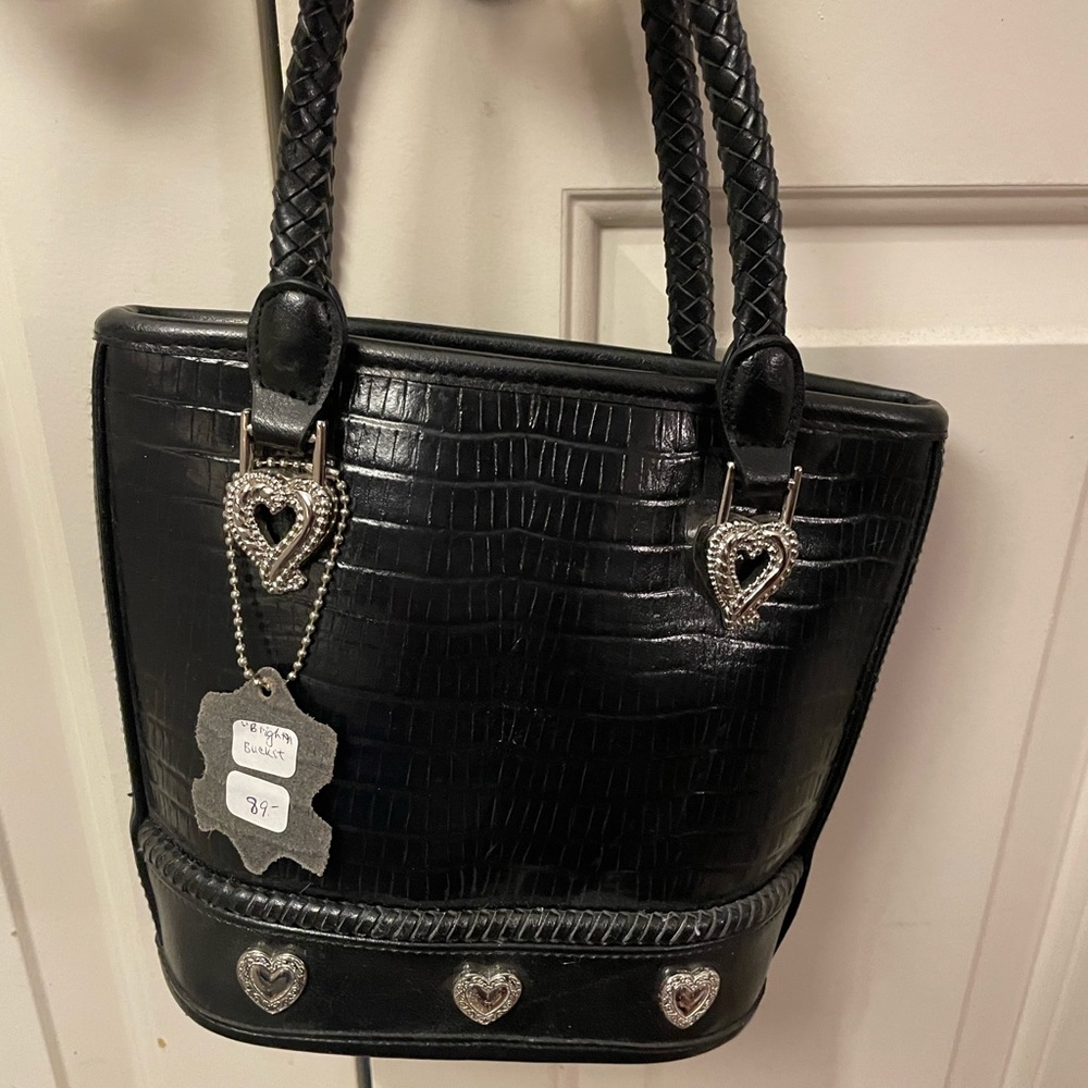 Designer inspired bucket bag